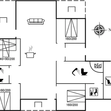 بيت للعطل Grith - 1km From The Sea By Interhome *